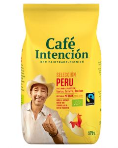 Kaffee SELECCIÓN PERU von Café Intención, 375g Bohnen
